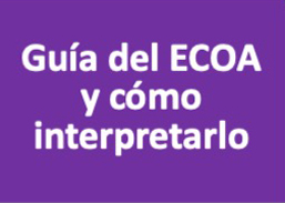 Guía del ECOA y cómo interpretarlo